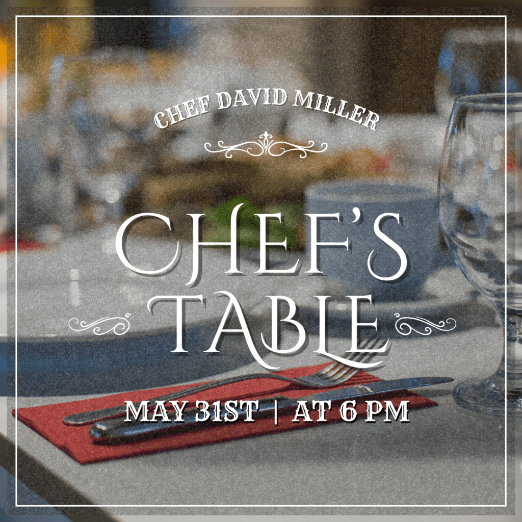 Chef's table - Elegant dinner